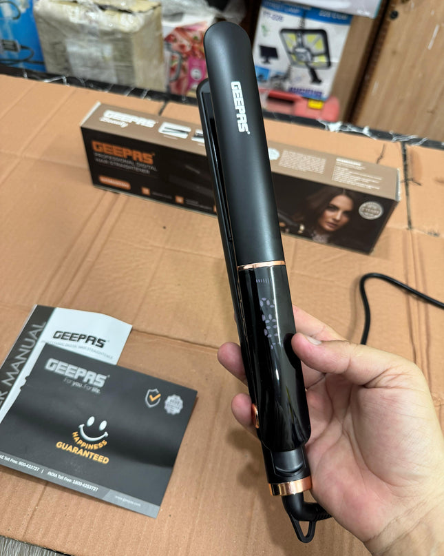 Geepas professional digital  hair straightener GHS 86003nv