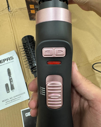 Geepas rotating hot hair styler GHR 86000N ( hair dryer)