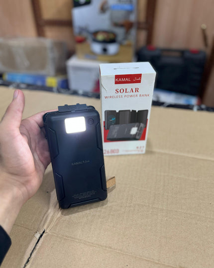 Solar Plate Power Bank (26800) MAH
