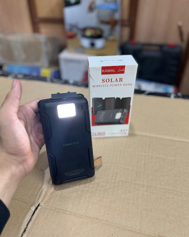 Solar Plate Power Bank (26800) MAH