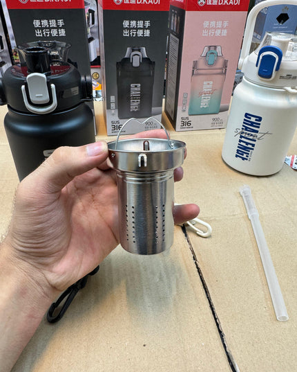 Okadi 900ml double steel water bottle