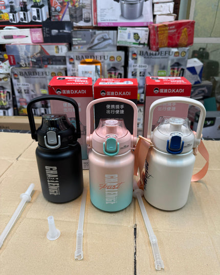 Okadi 900ml double steel water bottle