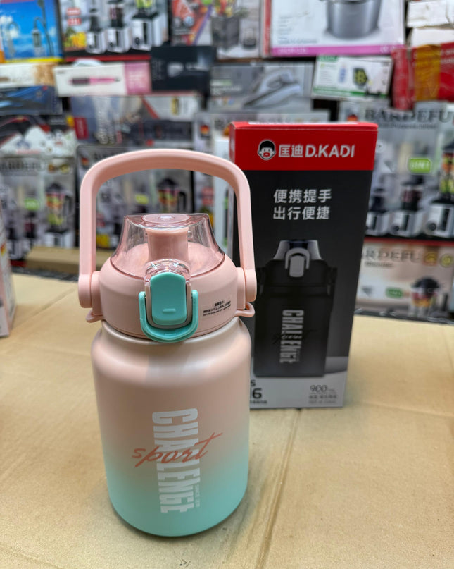 Okadi 900ml double steel water bottle