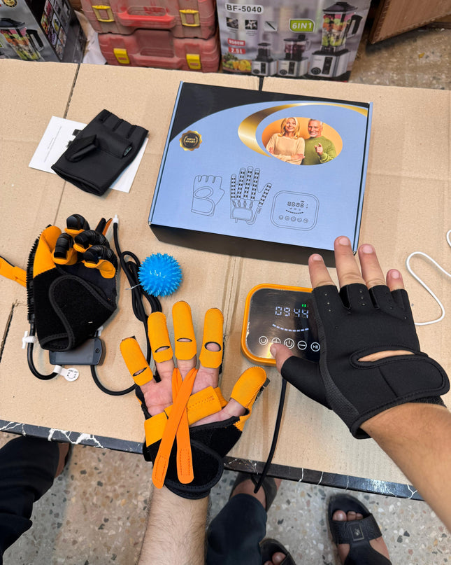 Double hand trainer machine (robotic machine)