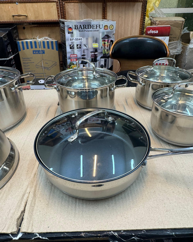Korkmaz turkey  12 Pcs Cookware Set