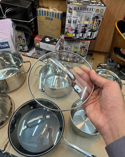 Korkmaz turkey  12 Pcs Cookware Set