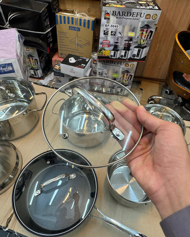 Korkmaz turkey  12 Pcs Cookware Set