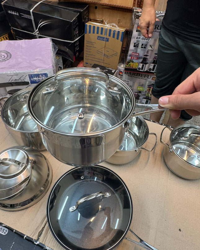 Korkmaz turkey  12 Pcs Cookware Set