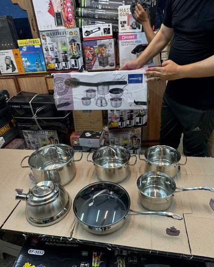 Korkmaz turkey  12 Pcs Cookware Set
