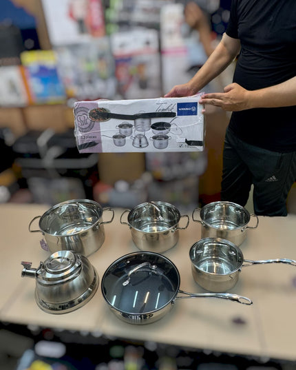 Korkmaz turkey  12 Pcs Cookware Set