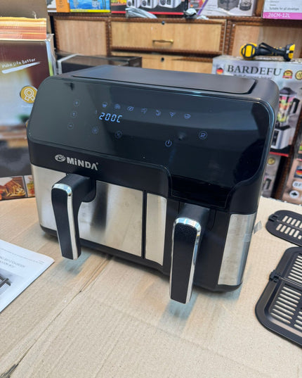 MINDA 12 litter dual  bosket air fryer