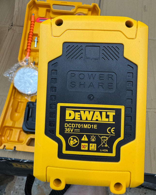 Dewalt commercial brushless drill machine 36v 30 pieces
