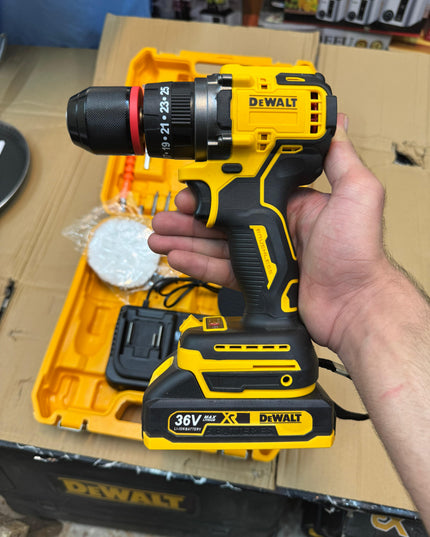Dewalt commercial brushless drill machine 36v 30 pieces