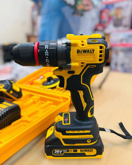 Dewalt commercial brushless drill machine 36v 30 pieces