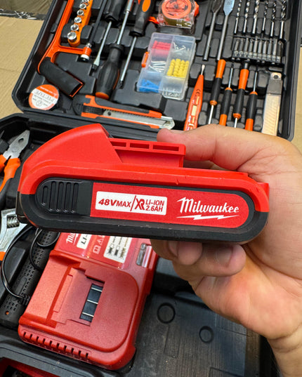 Milwaukee 48v 117 pieces drill set