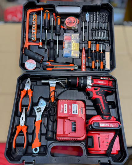 Milwaukee 48v 117 pieces drill set
