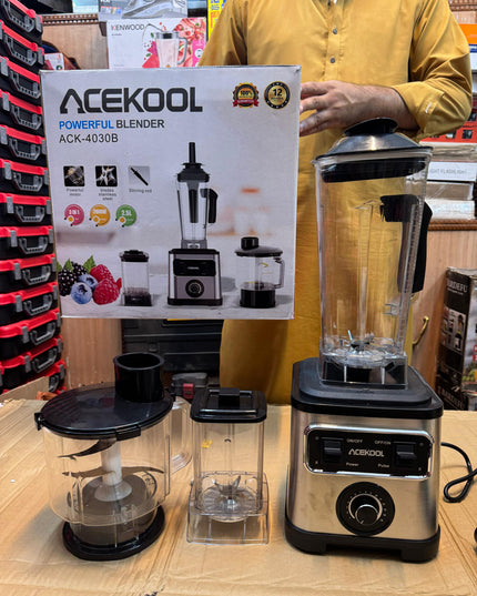 ACEKOOL stainless steel 3 in 1  blender set