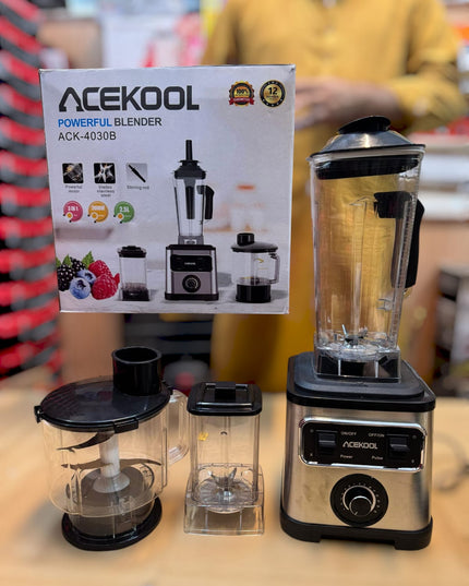 ACEKOOL stainless steel 3 in 1  blender set