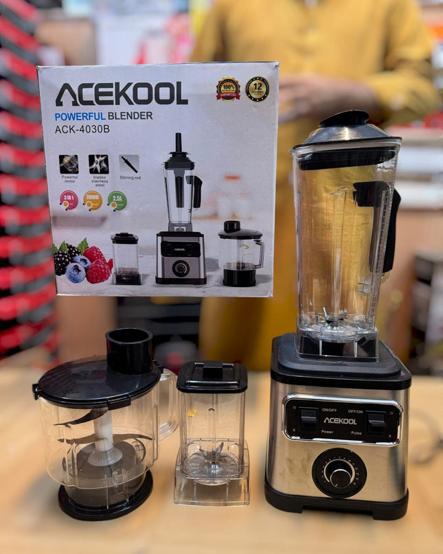 ACEKOOL stainless steel 3 in 1  blender set