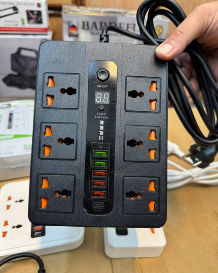 Good Quality Fireproof Extension Socket  Board with USB Ports