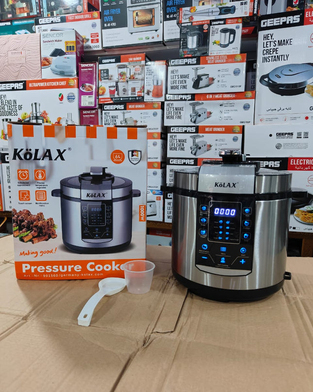 kolax Germany 6L touch pressure cooker