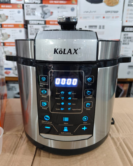 kolax Germany 6L touch pressure cooker