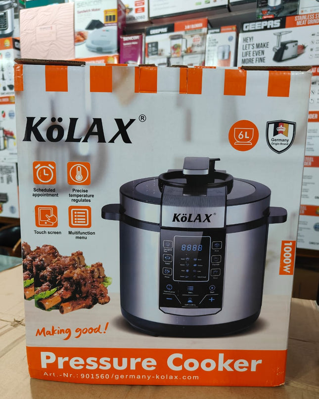 kolax Germany 6L touch pressure cooker