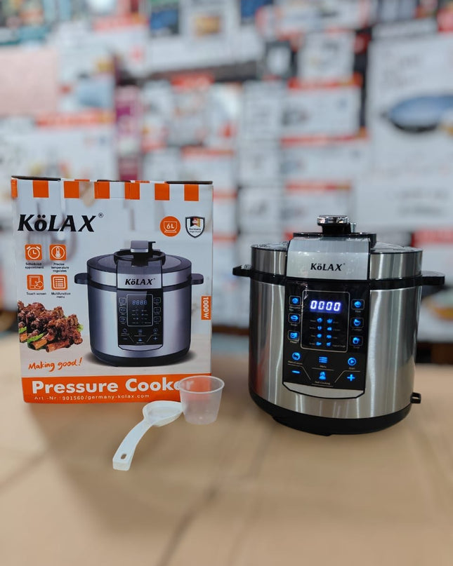 kolax Germany 6L touch pressure cooker