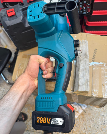 Amazon lot Rechargeable 298v 12inch chainsaw with double battery