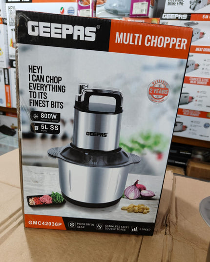GEEPAS Multifunction food & meat chopper  gmc 42036p