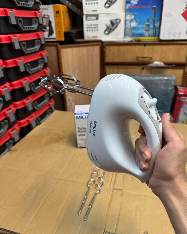 Malaysia Lot MILUX Heavy Hand Mixer ( egg beater)