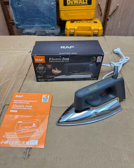 Russia RAF light weight dry iron