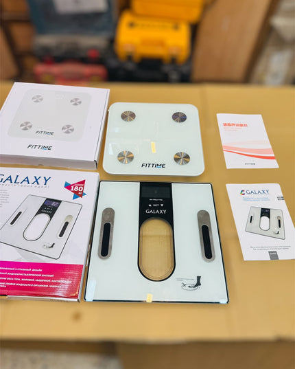 Fit Time & Galaxy Digital Bathroom Weight Scale