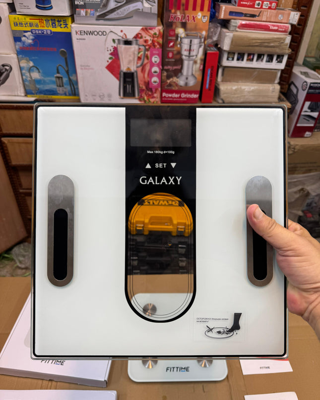 Fit Time & Galaxy Digital Bathroom Weight Scale