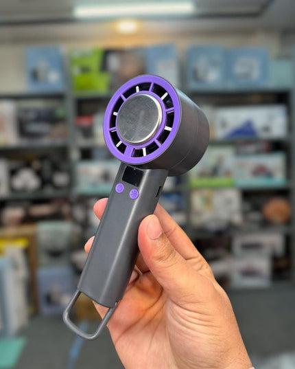 Ice Compression Handheld Fan - Rechargeable