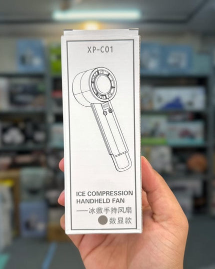 Ice Compression Handheld Fan - Rechargeable