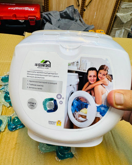 5 in 1 60pcs Colorful & Aromatic Laundry Pod