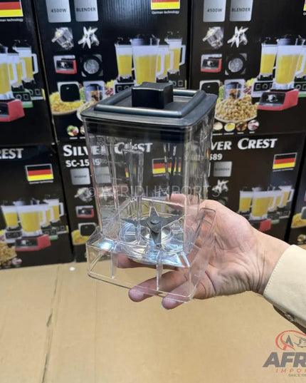 German Lot Imported 2L Powerful silver crest  2-in-1 Blender