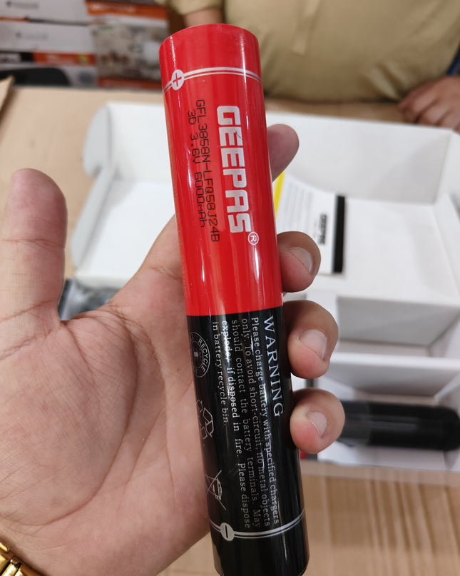 Geepas 3858 Flashlight torch Original Product + 2-Year Local Warranty