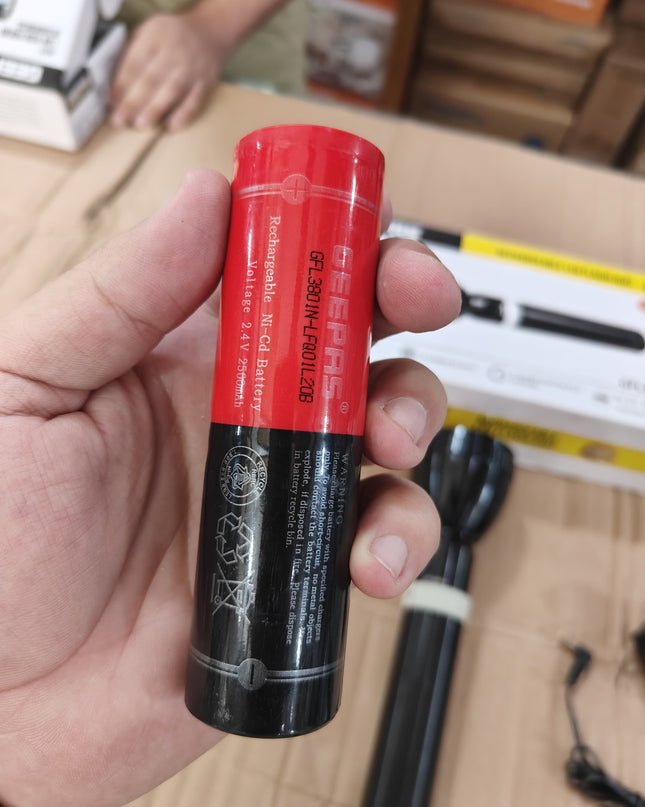 Geepas 3801 Flashlight torch Original Product + 2-Year Local Warranty