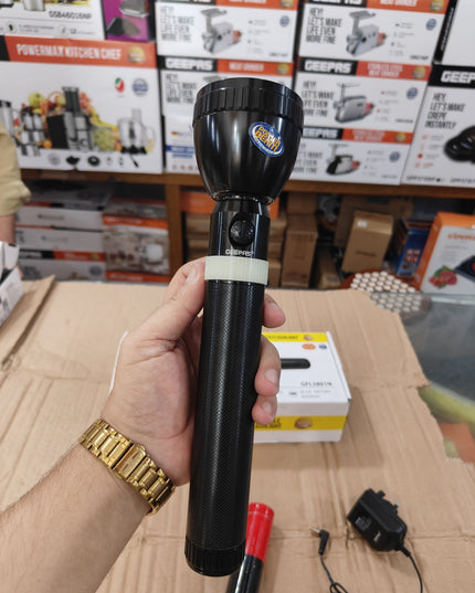 Geepas 3801 Flashlight torch Original Product + 2-Year Local Warranty