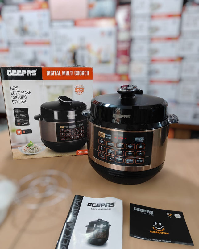 GEEPAS Digital multi cooker 35052