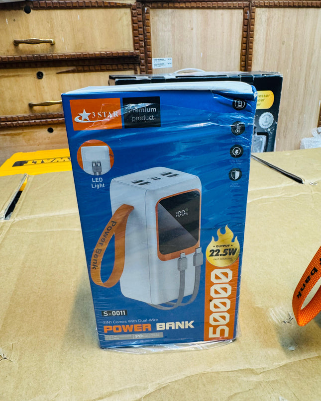 PD FAST CHARGING POWER BANK 50000AMH