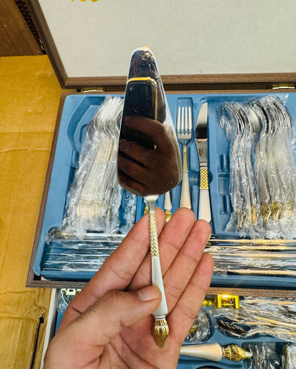 KDK 72pcs Luxury Stainless Steel Cutlery Set with Gift Box