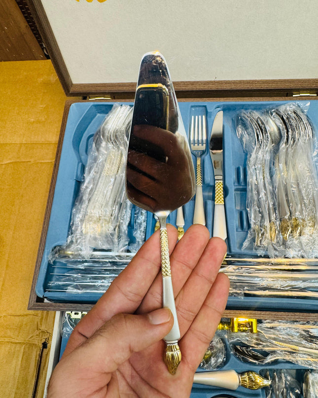 KDK 72pcs Luxury Stainless Steel Cutlery Set with Gift Box
