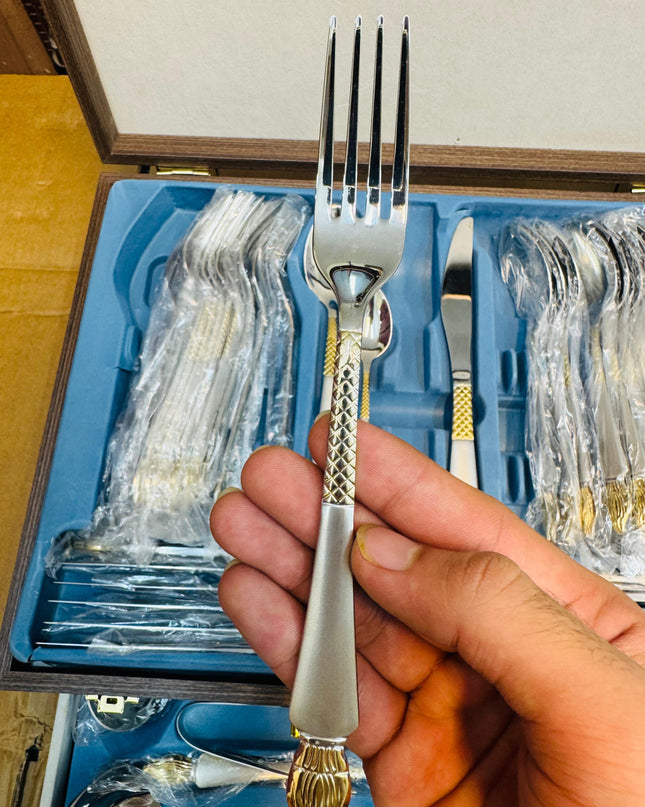 KDK 72pcs Luxury Stainless Steel Cutlery Set with Gift Box