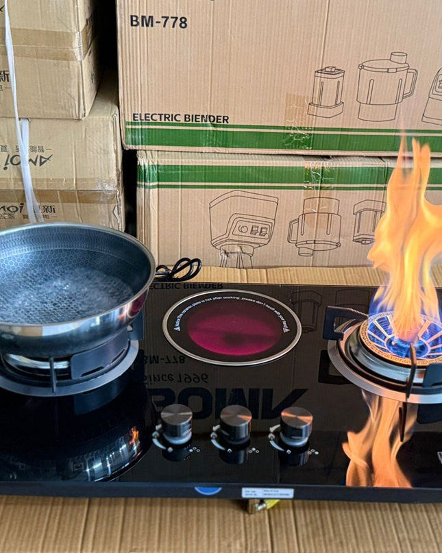 Triple Burner Infrared Cooker || Original Product