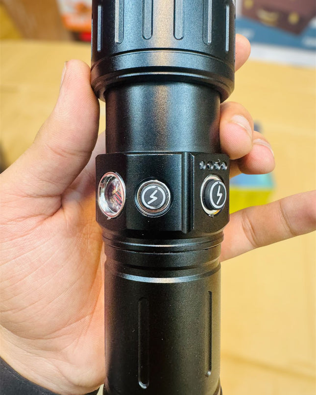 cuba 1000m range torch & flash light