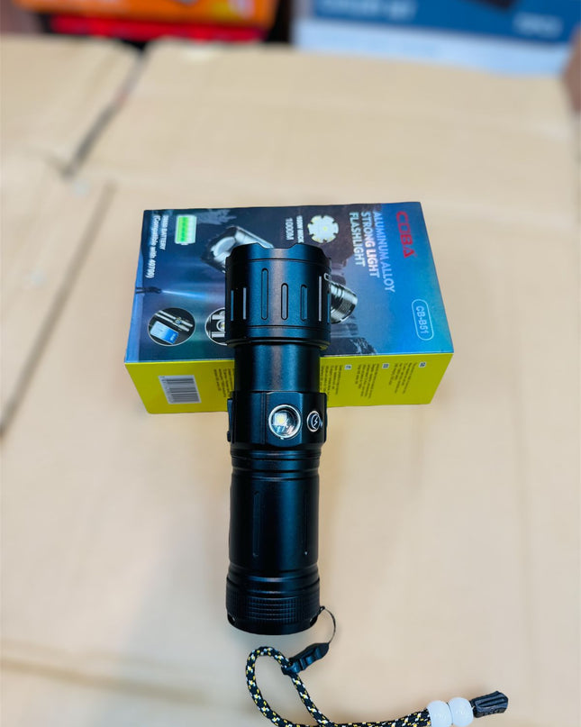 cuba 1000m range torch & flash light