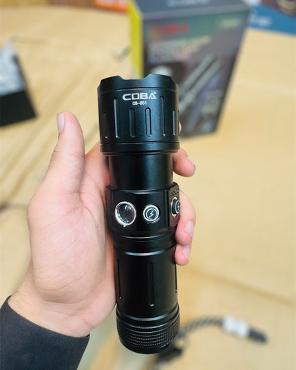 cuba 1000m range torch & flash light